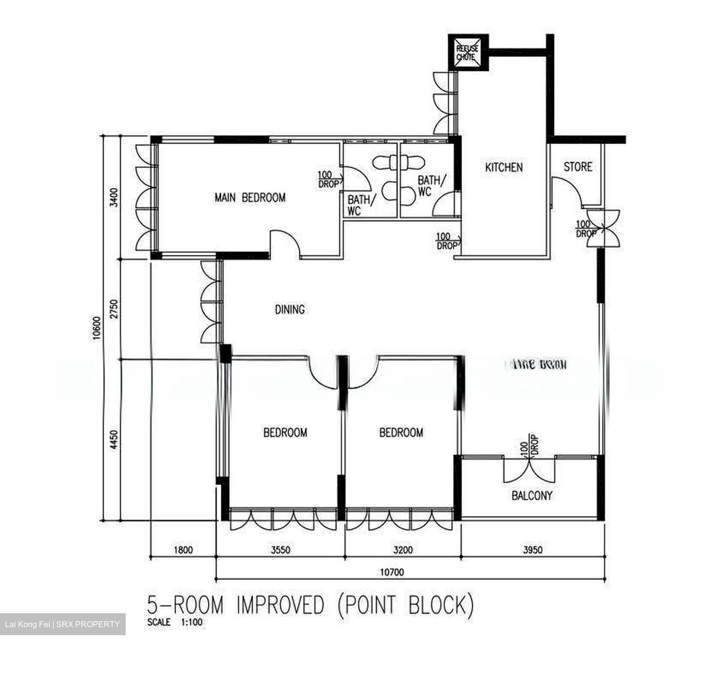 Blk 336 Clementi Avenue 2 (Clementi), HDB 5 Rooms #629073721
